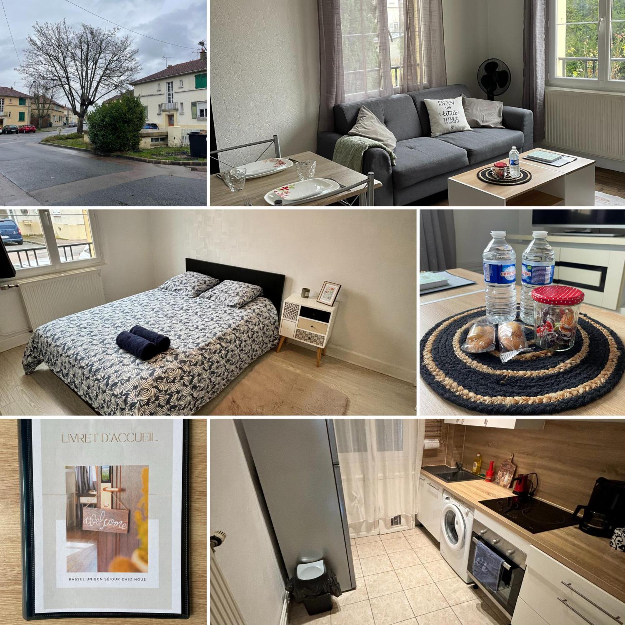 Logement Calme + Stationnement 特鲁瓦 外观 照片